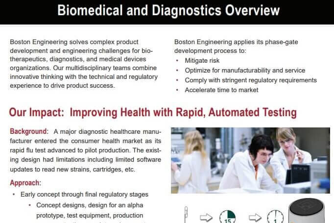 Biomedical and Diagnostics Overview